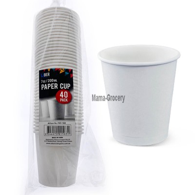 Uber Paper Cup 200ml 40pcs